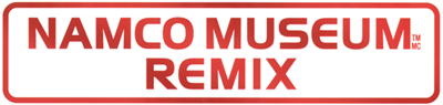 Namco Museum Remix logo for Wii